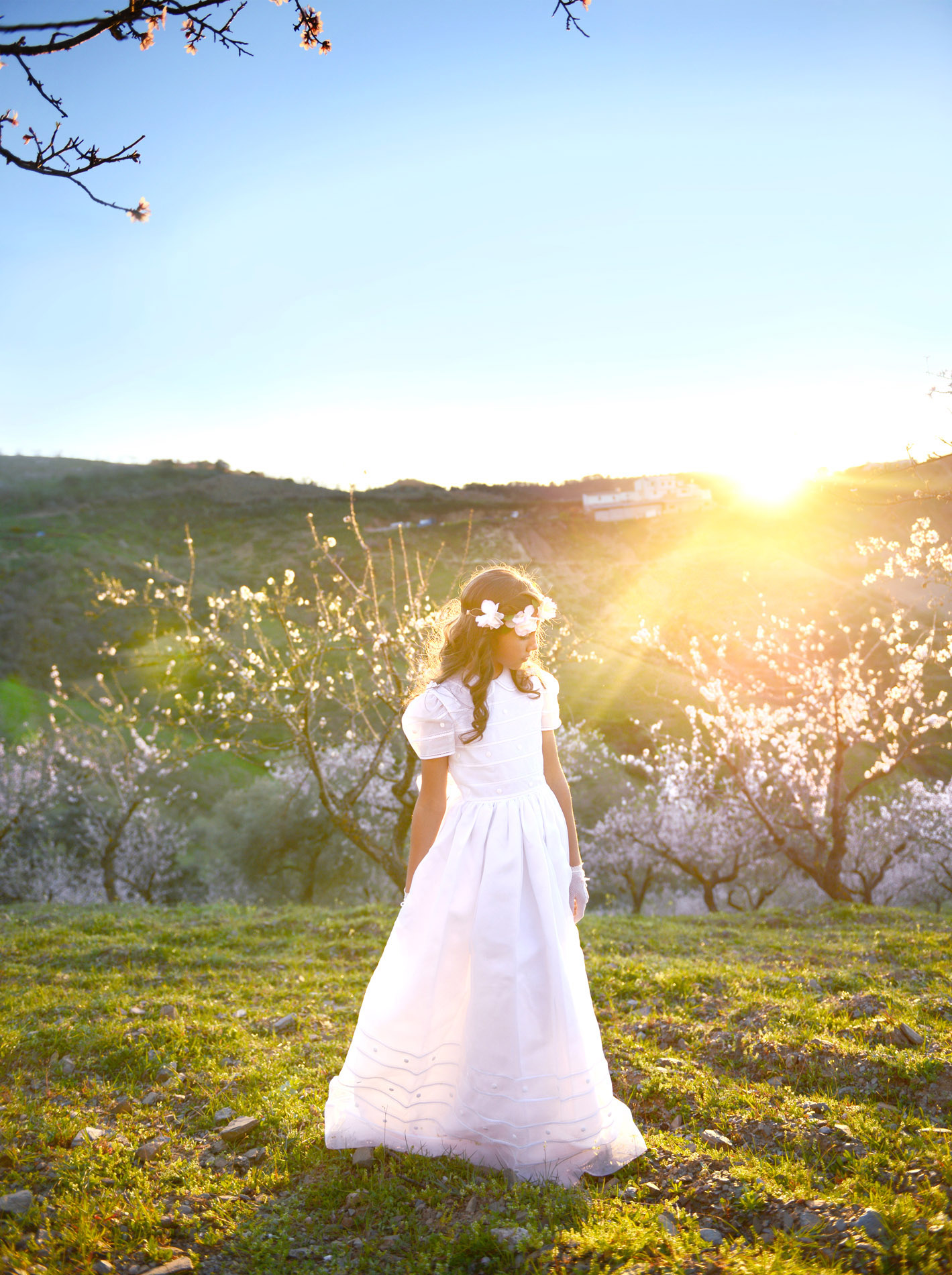 fotos de reportajes de comunion en el campo